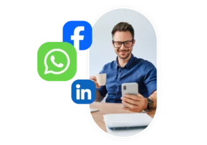 Batieu Plus w mediach społecznościowych - Facebook, Whatsapp, Linkedin